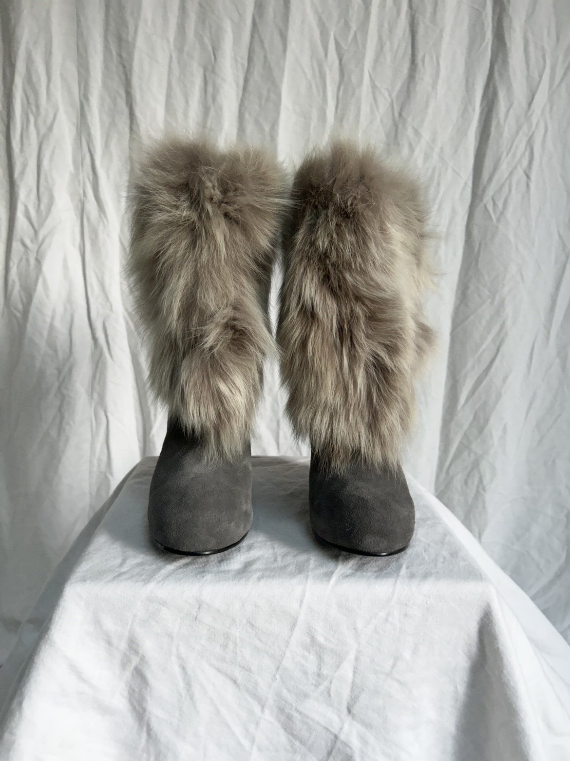 Alfredo Bannister Leather Shoes with Fur Spats — Solekeeper